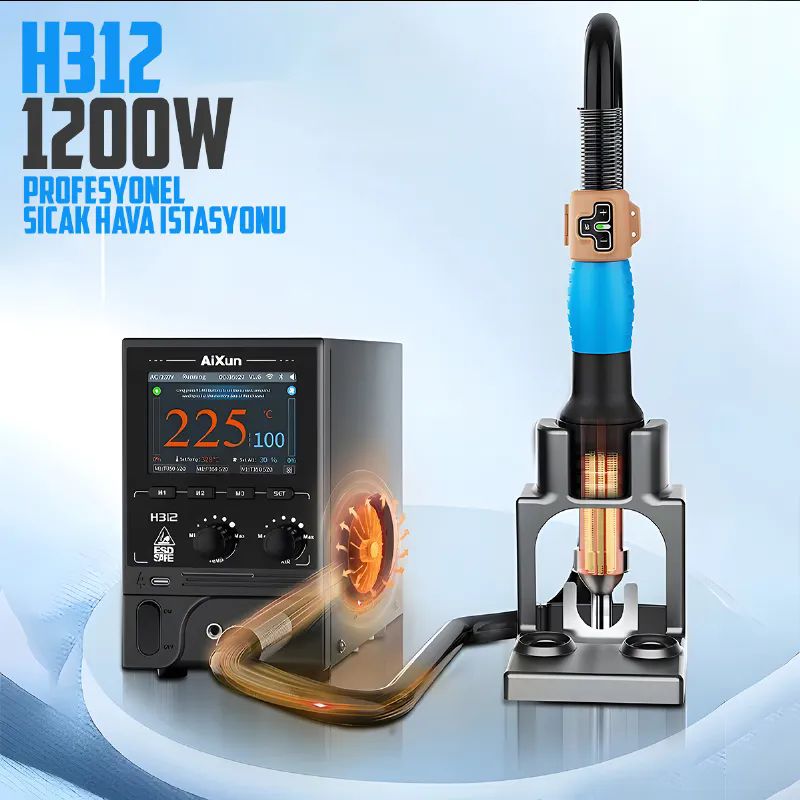 Aixun AX-H312D 1200W Scak Hava