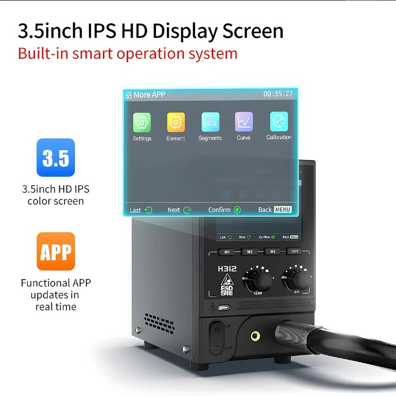 Aixun AX-H312D 1200W Scak Hava